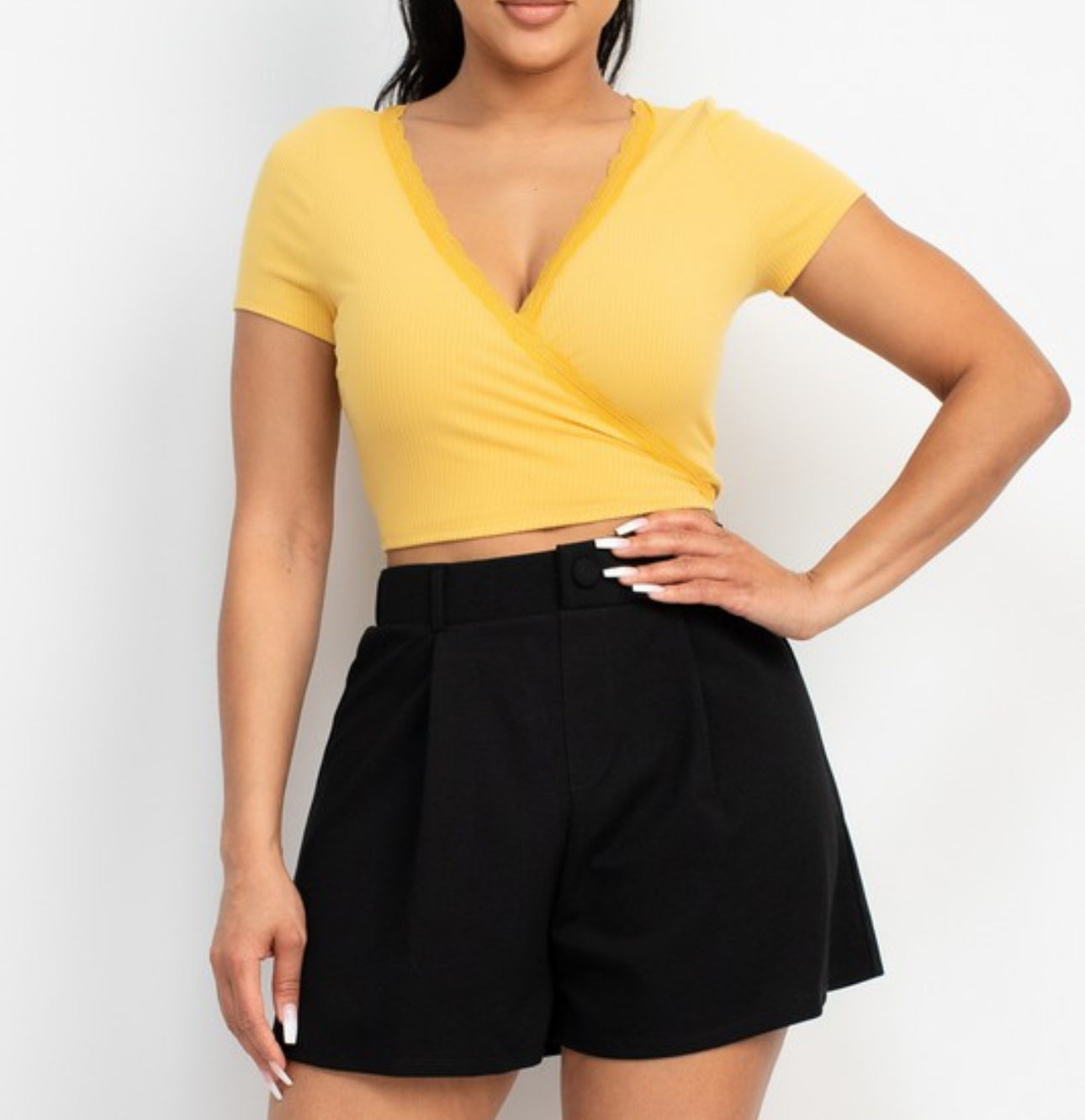 Lacey Top (Yellow)