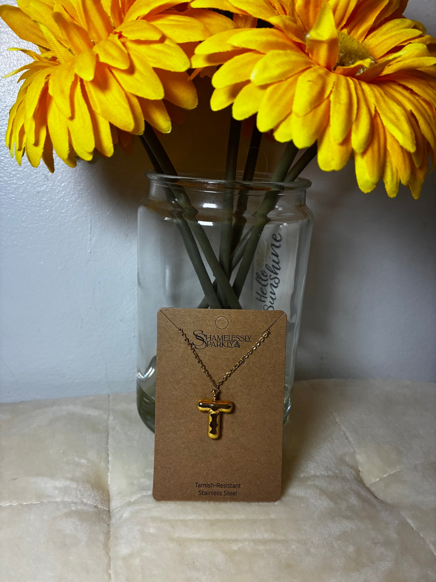 Simple Initial Necklace