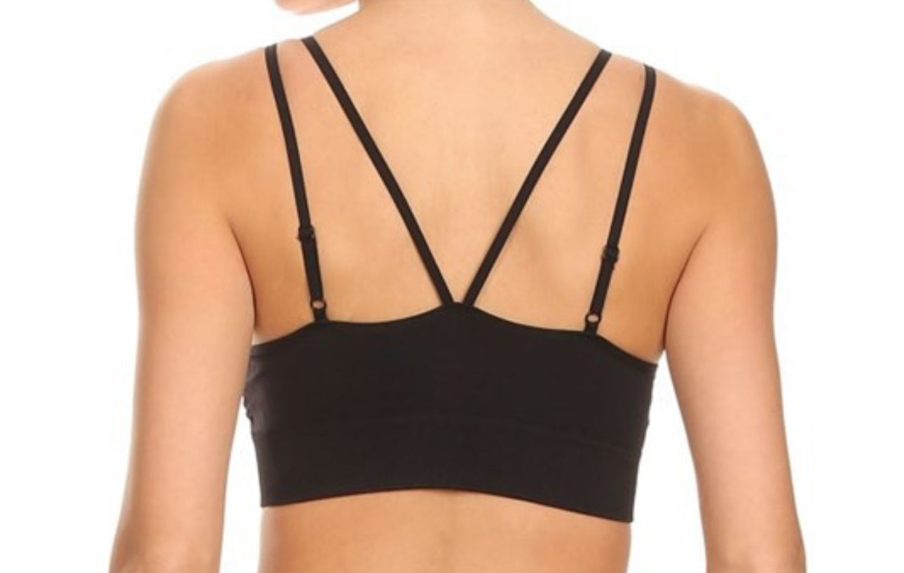 Cross Strap Sports Bra