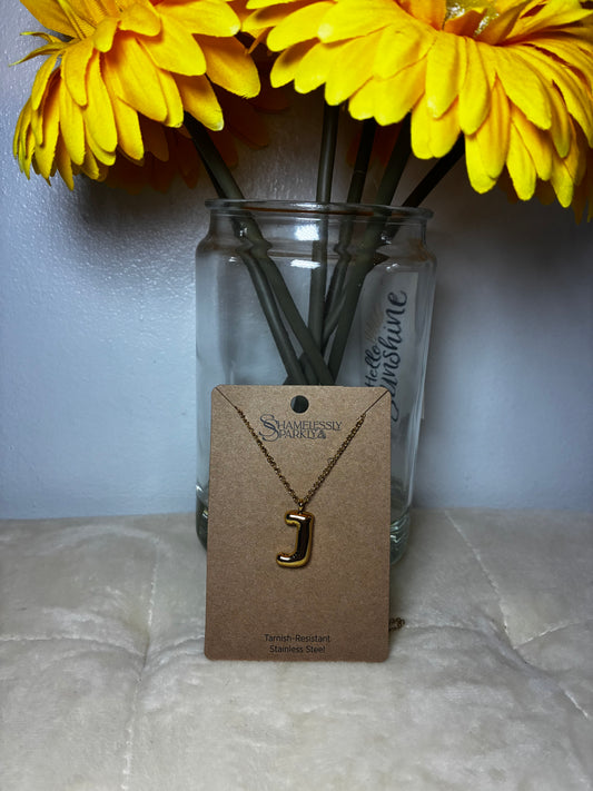 Simple Initial Necklace