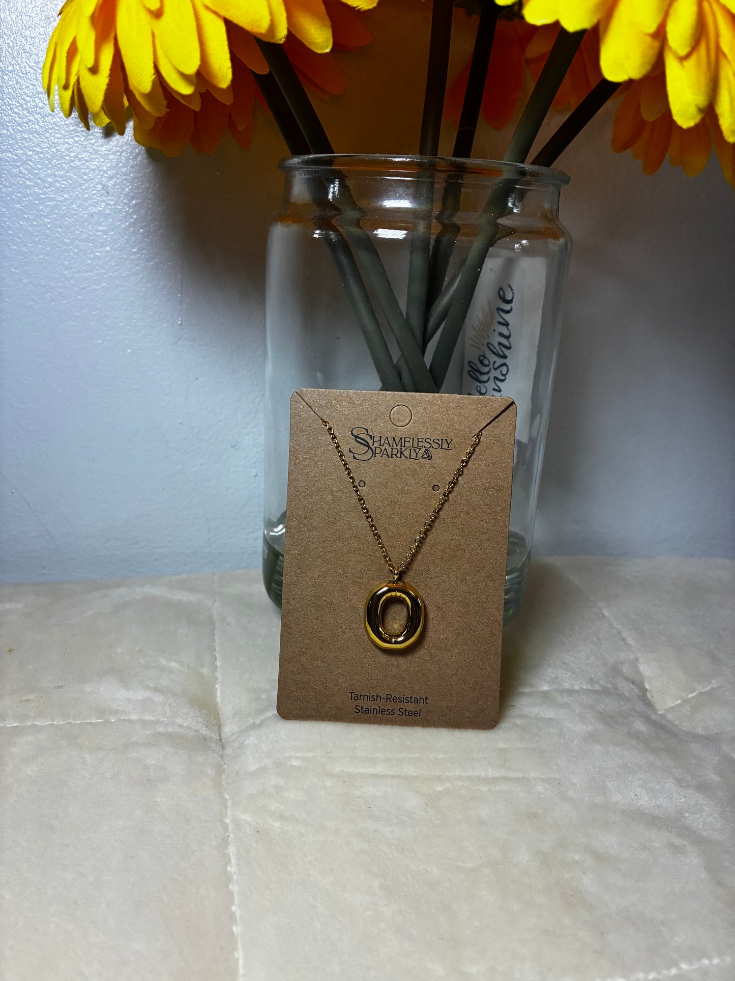 Simple Initial Necklace