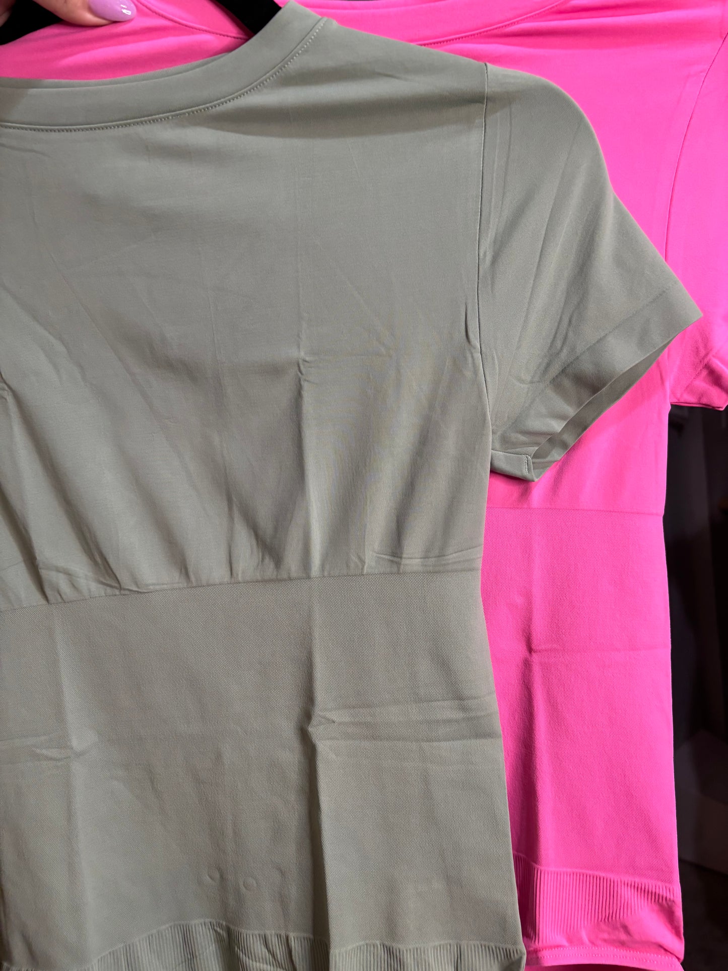 Seamless Short Sleeve Bodysuits