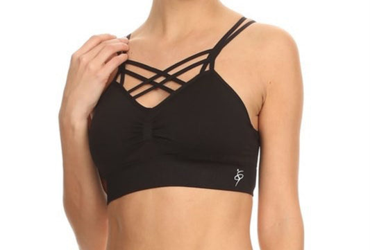 Cross Strap Sports Bra