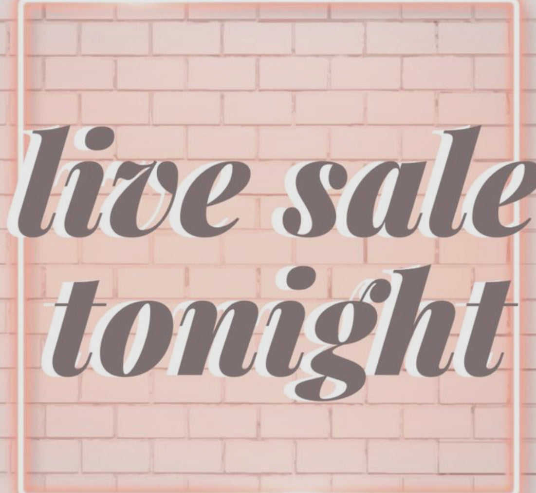 LIVE SALE NUMBERS