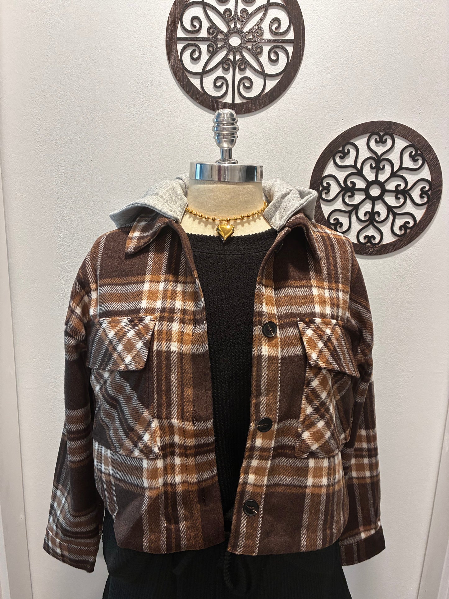 Fall Plaid Jacket