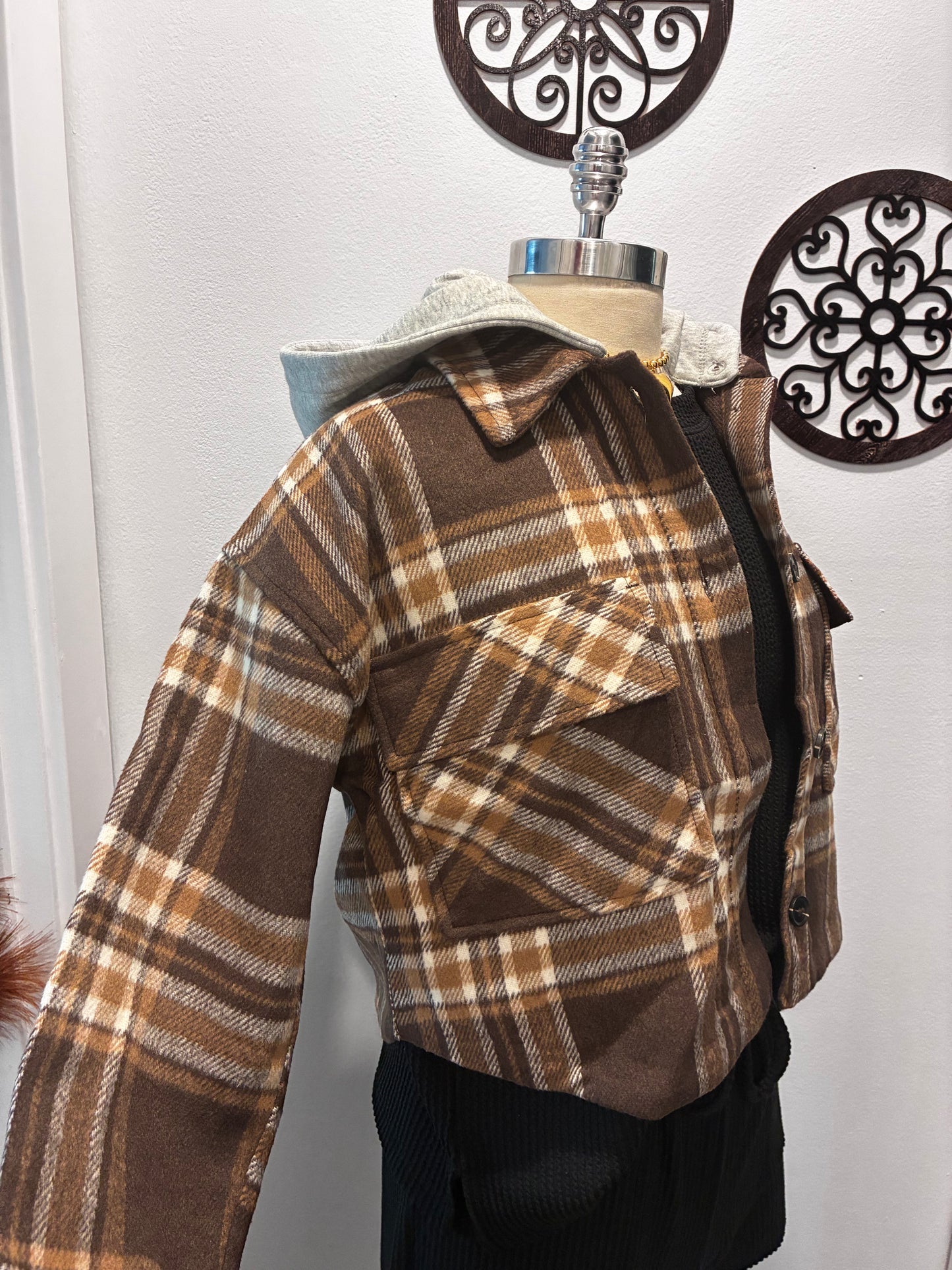 Fall Plaid Jacket