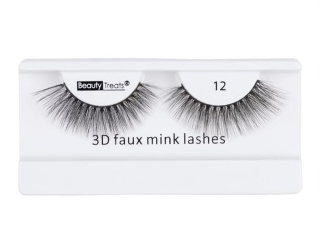 12 3D Faux Mink Lashes