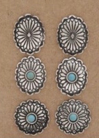 Stud Western Earring Set