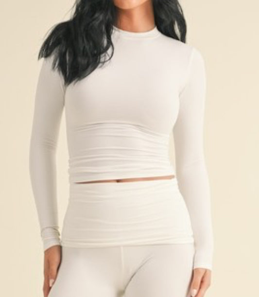 Long Sleeve Tee (White)