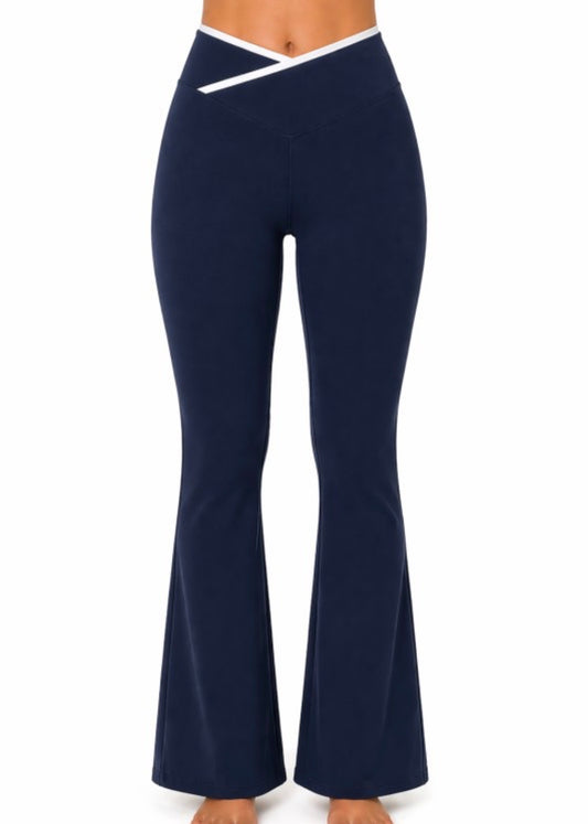 Reyna Flare Leggings (Navy)