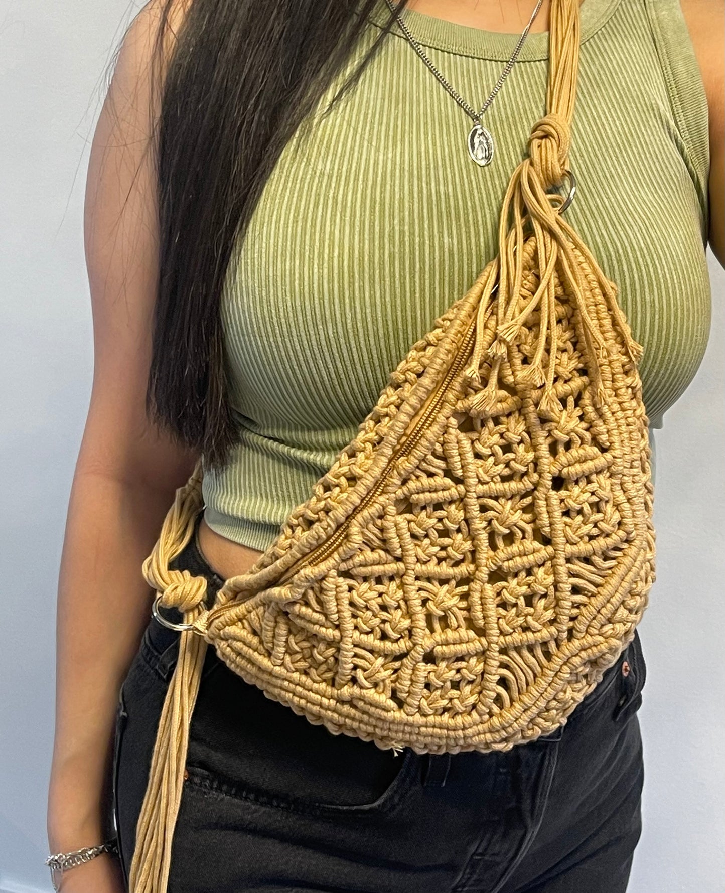 Macrame Sling Bag