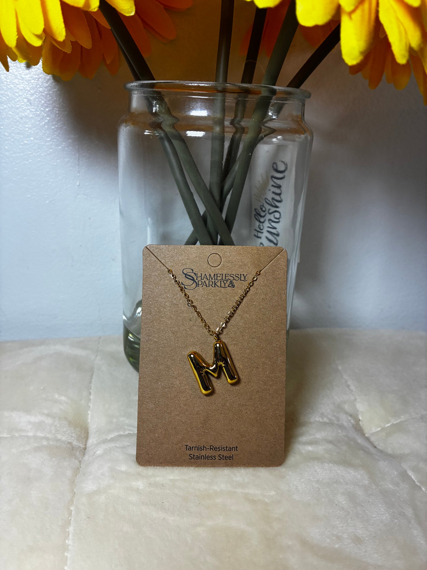 Simple Initial Necklace