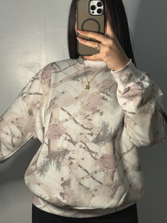 Pink Camo Sweatshirt