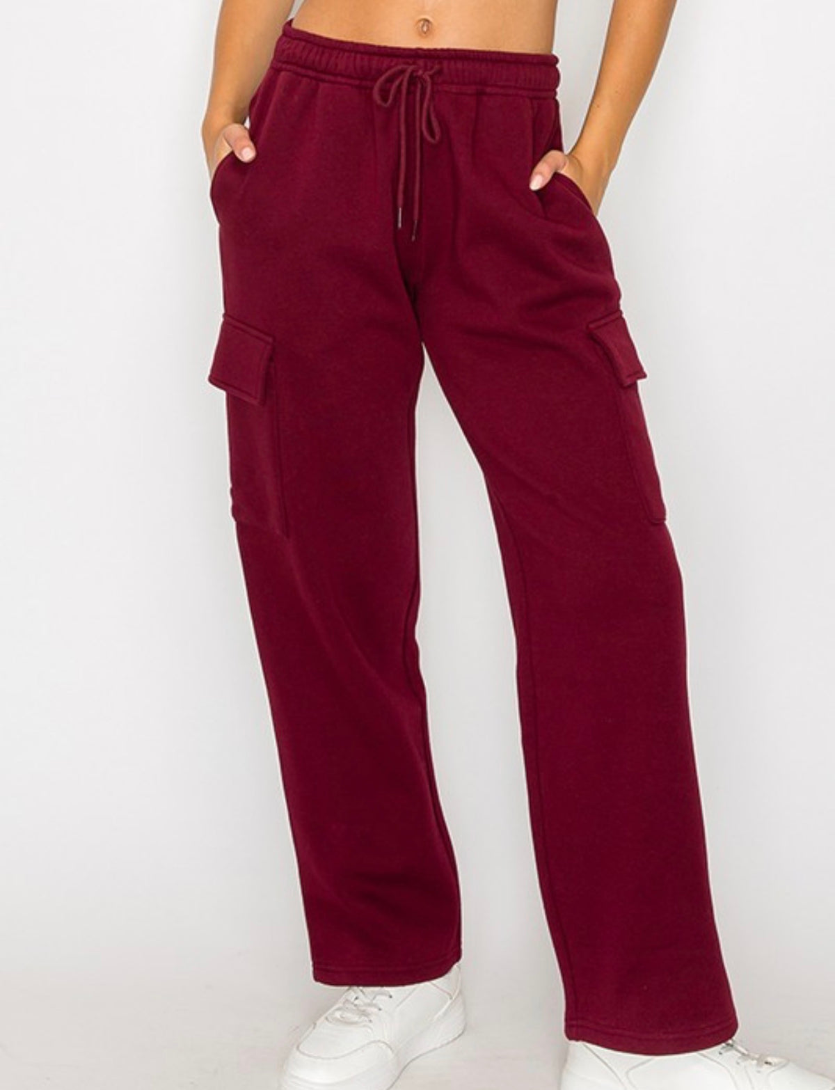 Cargo Sweats (Burgundy)