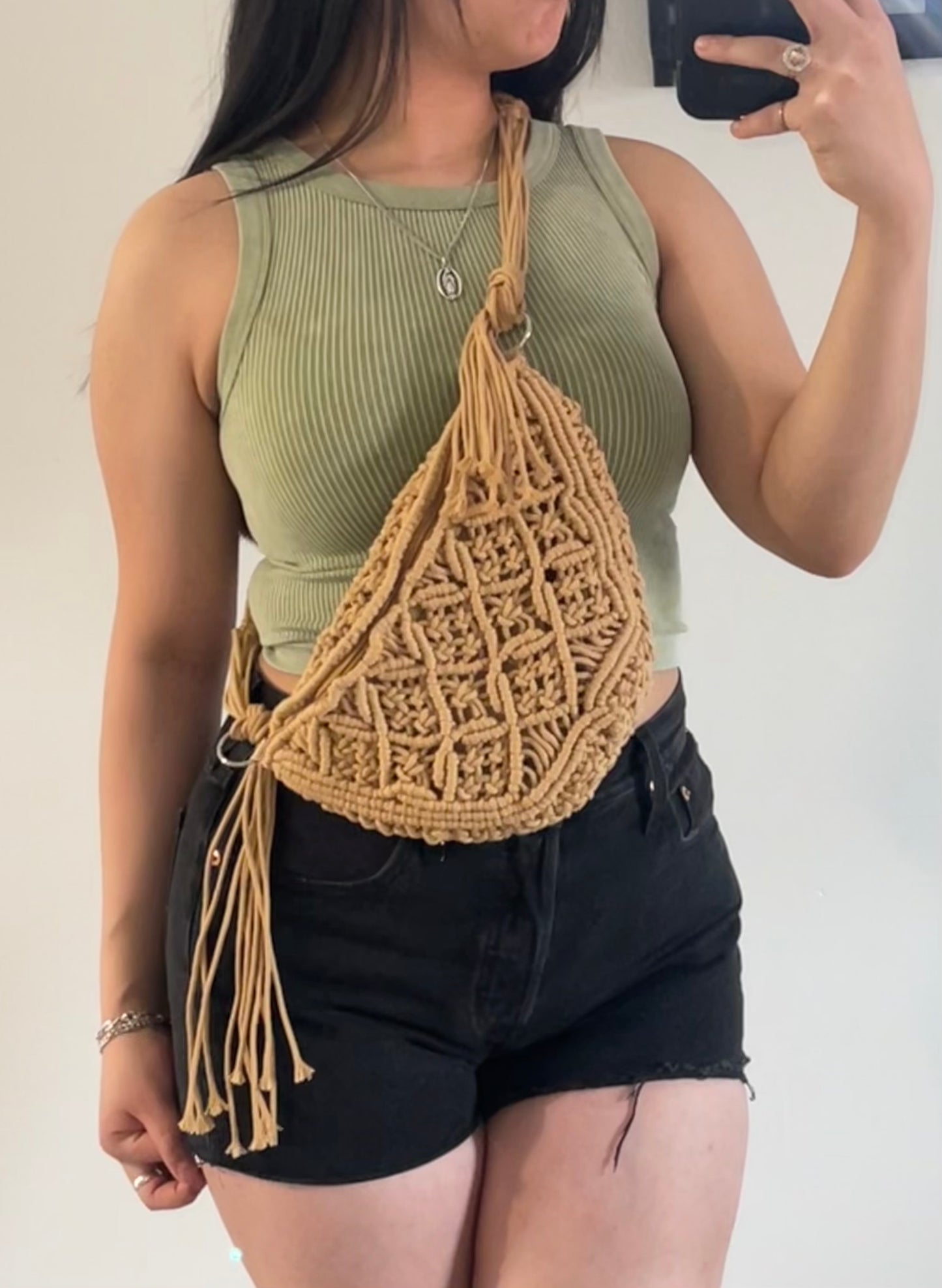 Macrame Sling Bag