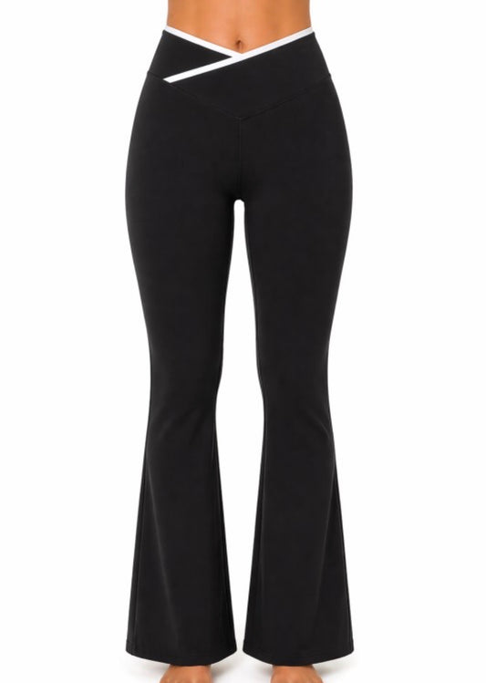 Reyna Flare Leggings (Black)