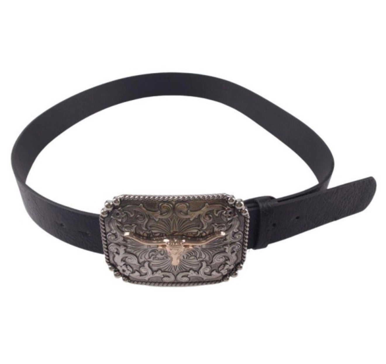Western Belt Style #2 (Black)