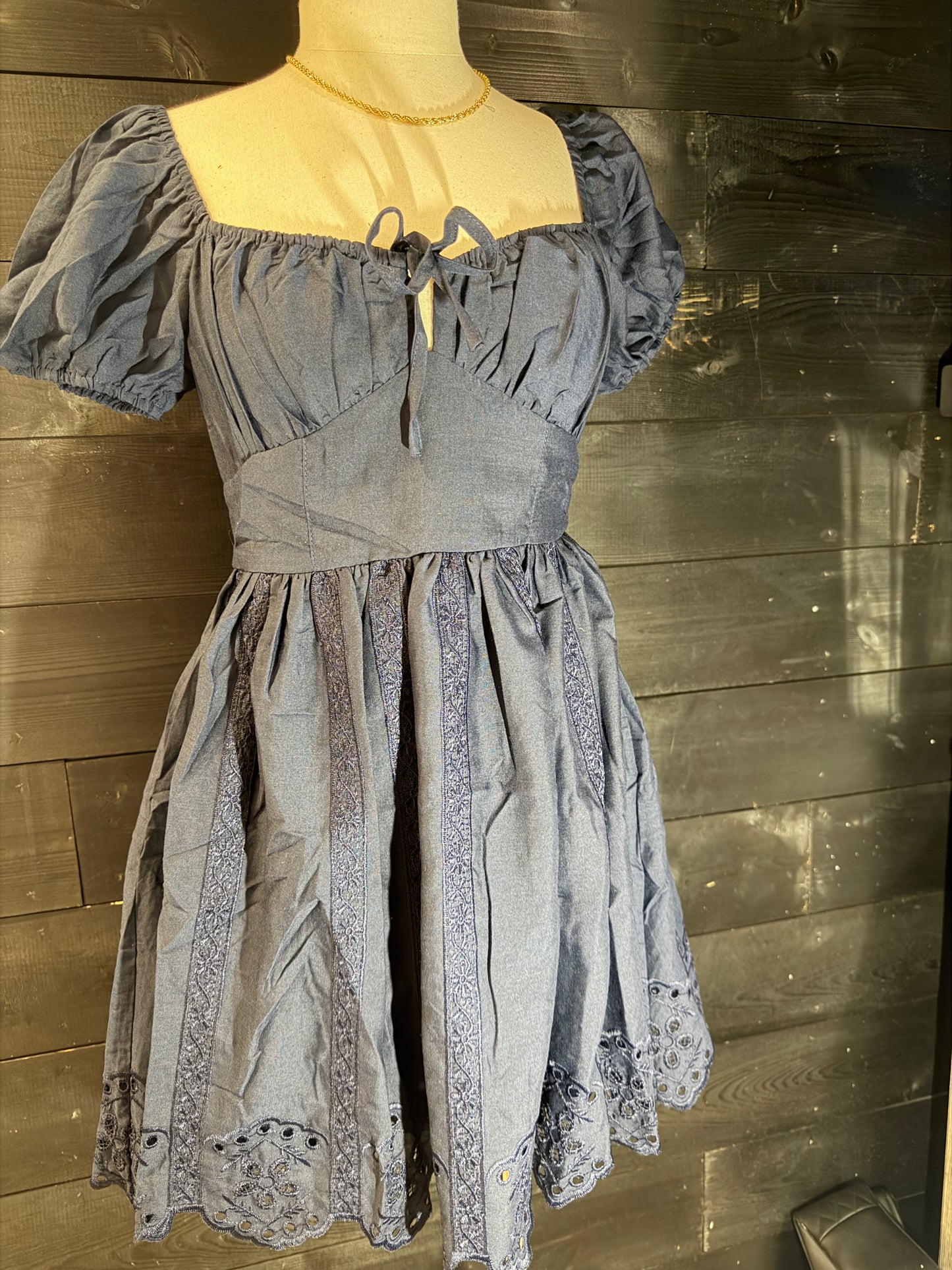 Bloom Embroidered Dress