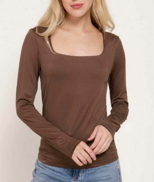 Edith Brown Long Sleeve