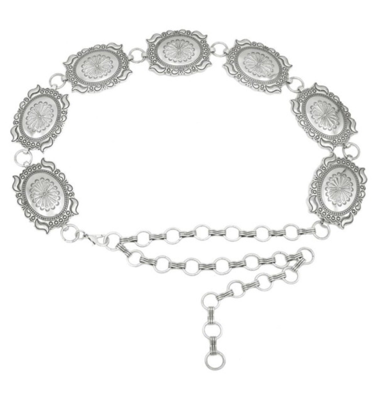 Western Belt Style #6 (Silver)