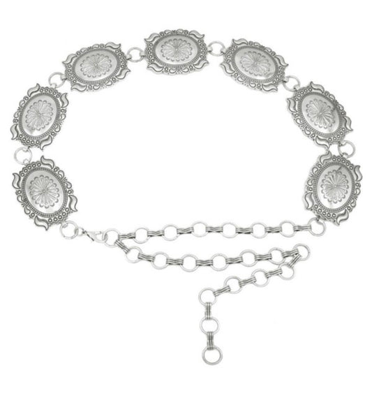 Western Belt Style #6 (Silver)