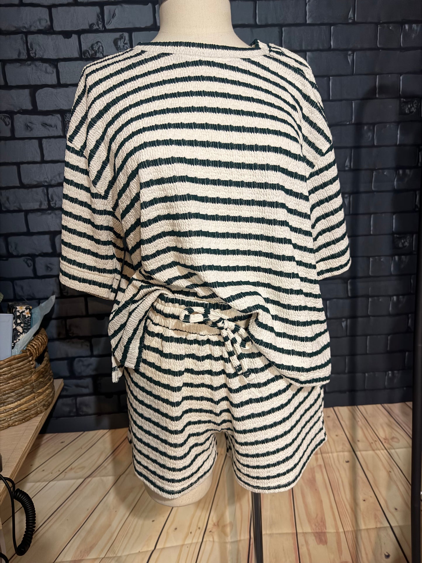 Valerie Striped Set