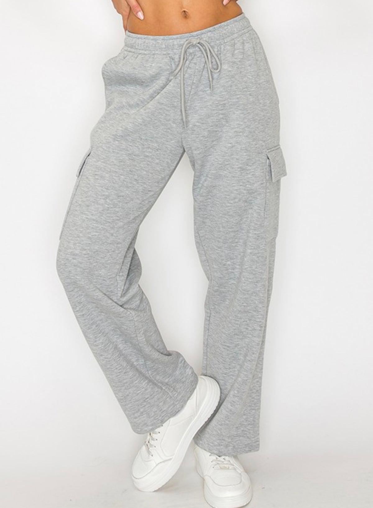 Cargo Sweats (Heather Grey)