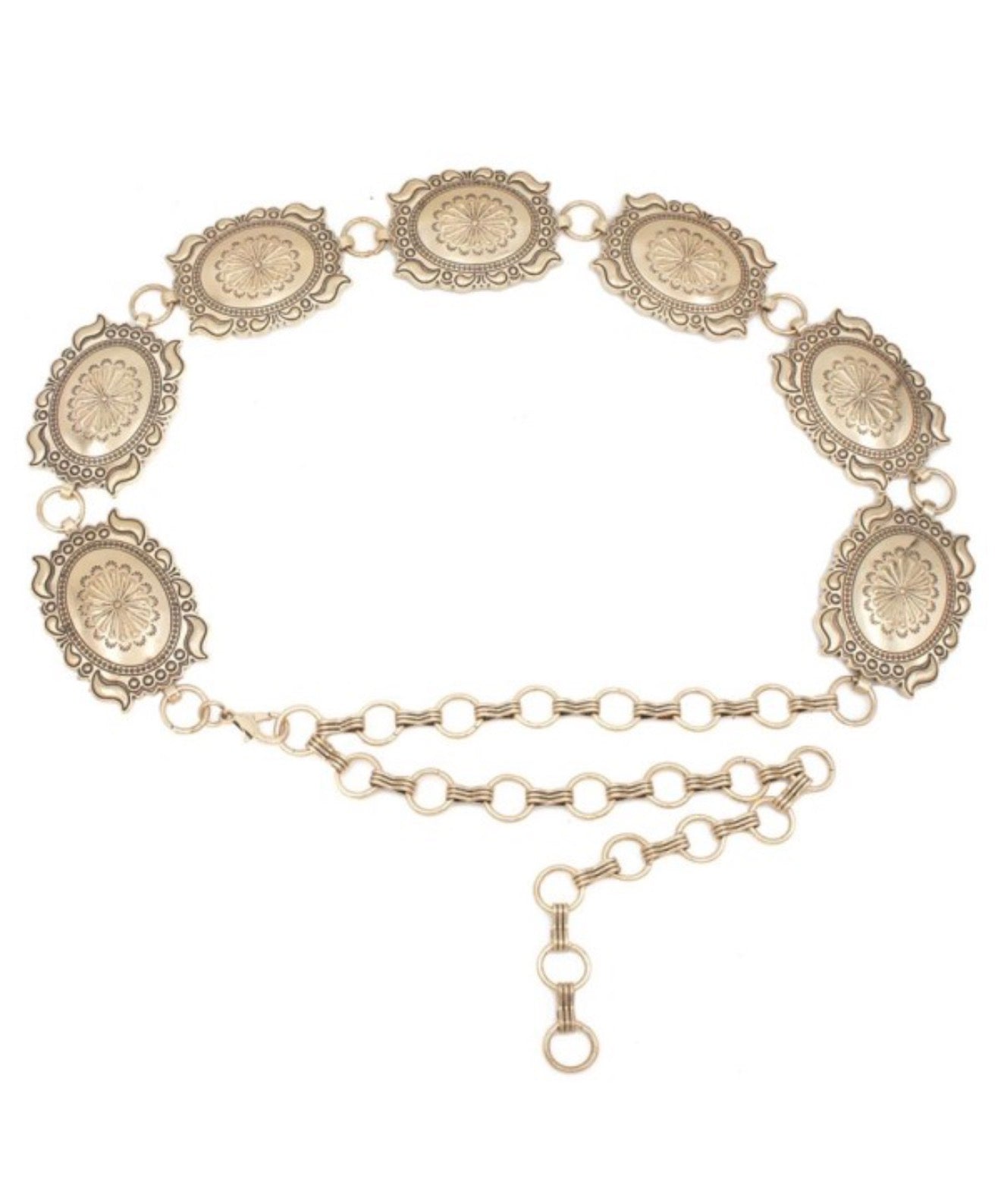 Western Belt Style #5 (Gold)