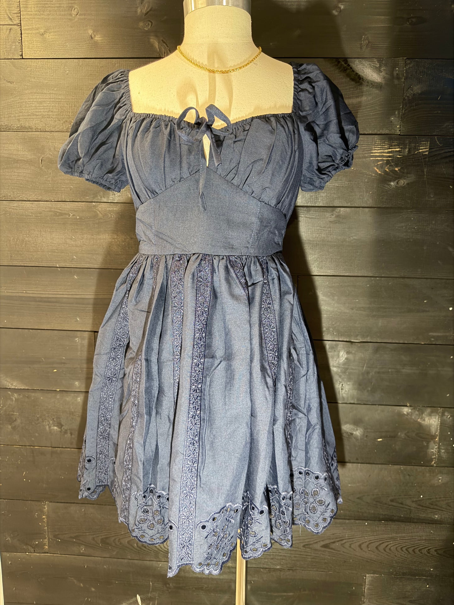 Bloom Embroidered Dress