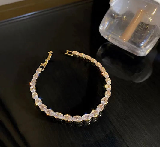Oval Tennis Bracelet