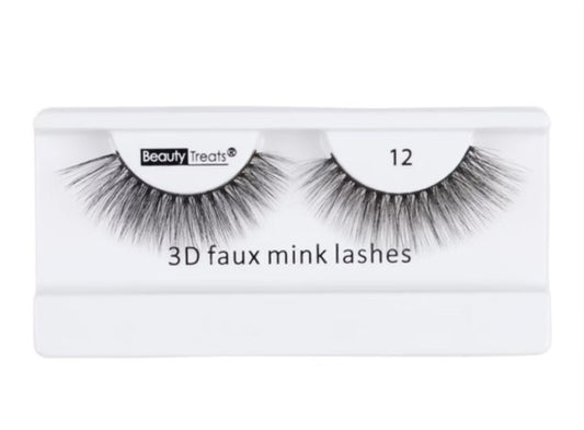 12 3D Faux Mink Lashes