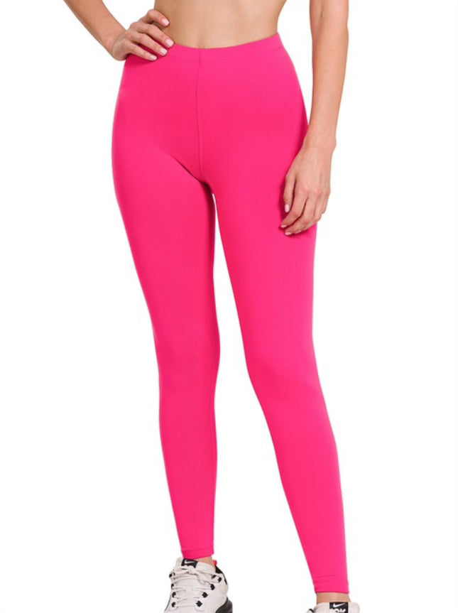 Microfiber Full Length Leggings