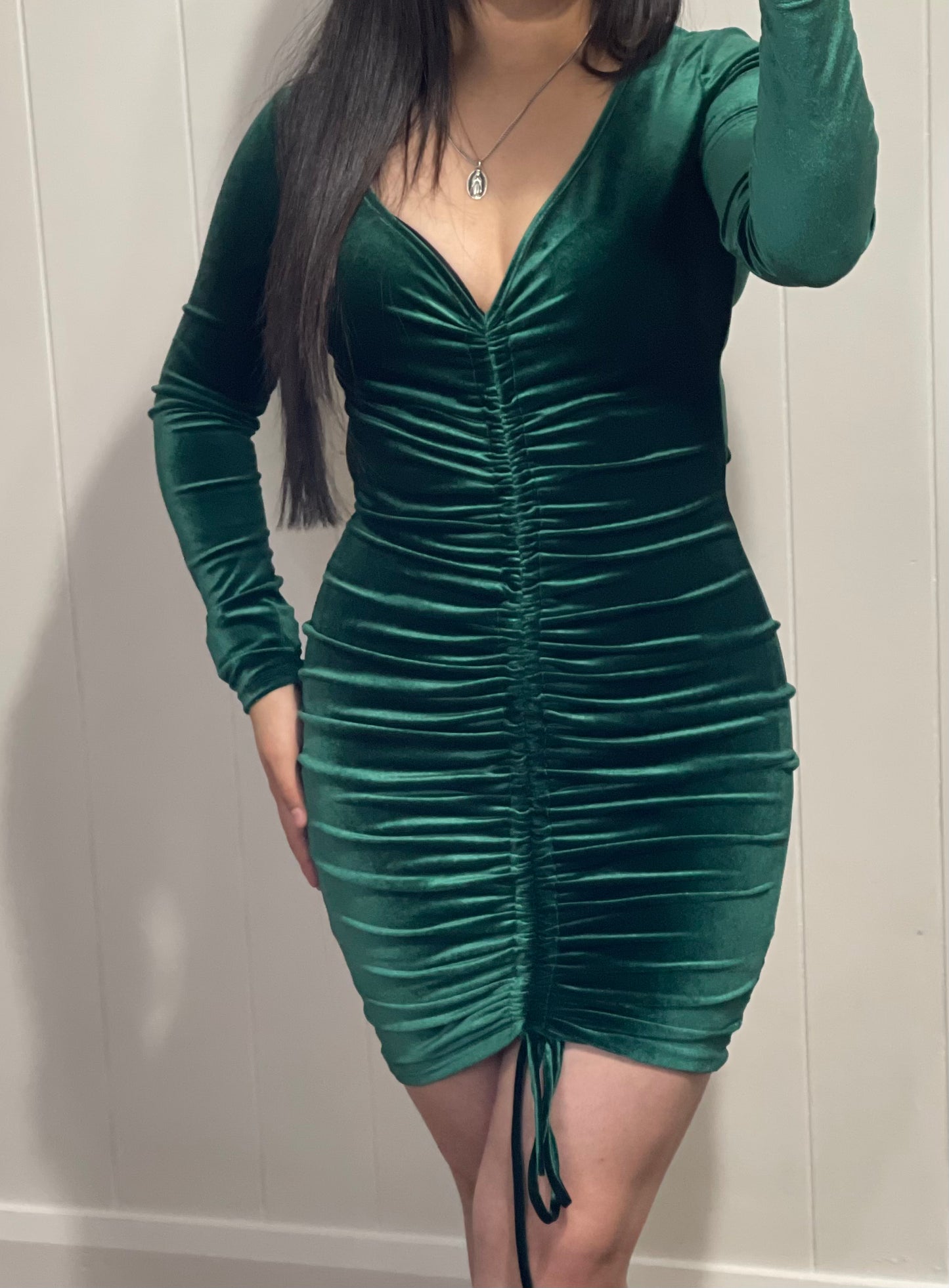 Ava Velvet Dress